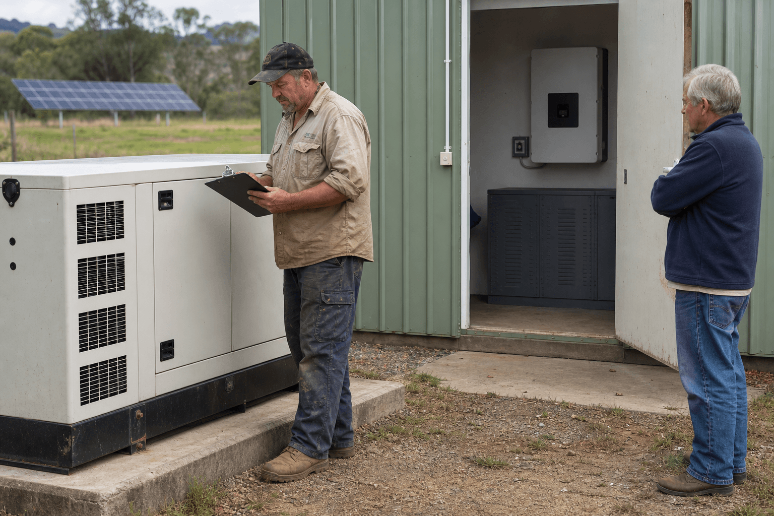 How to charge a 48V battery bank from a generator without overloading it