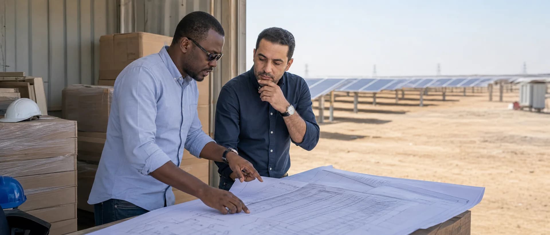Solar procurement document review for Africa and Middle East projects