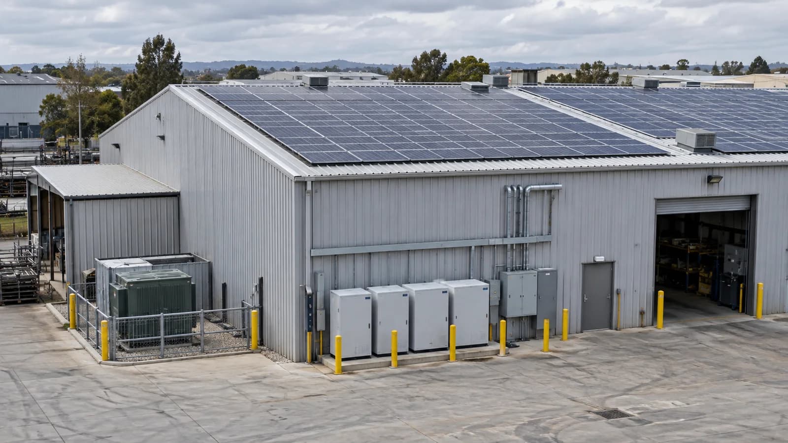 How to plan a commercial solar and battery storage system