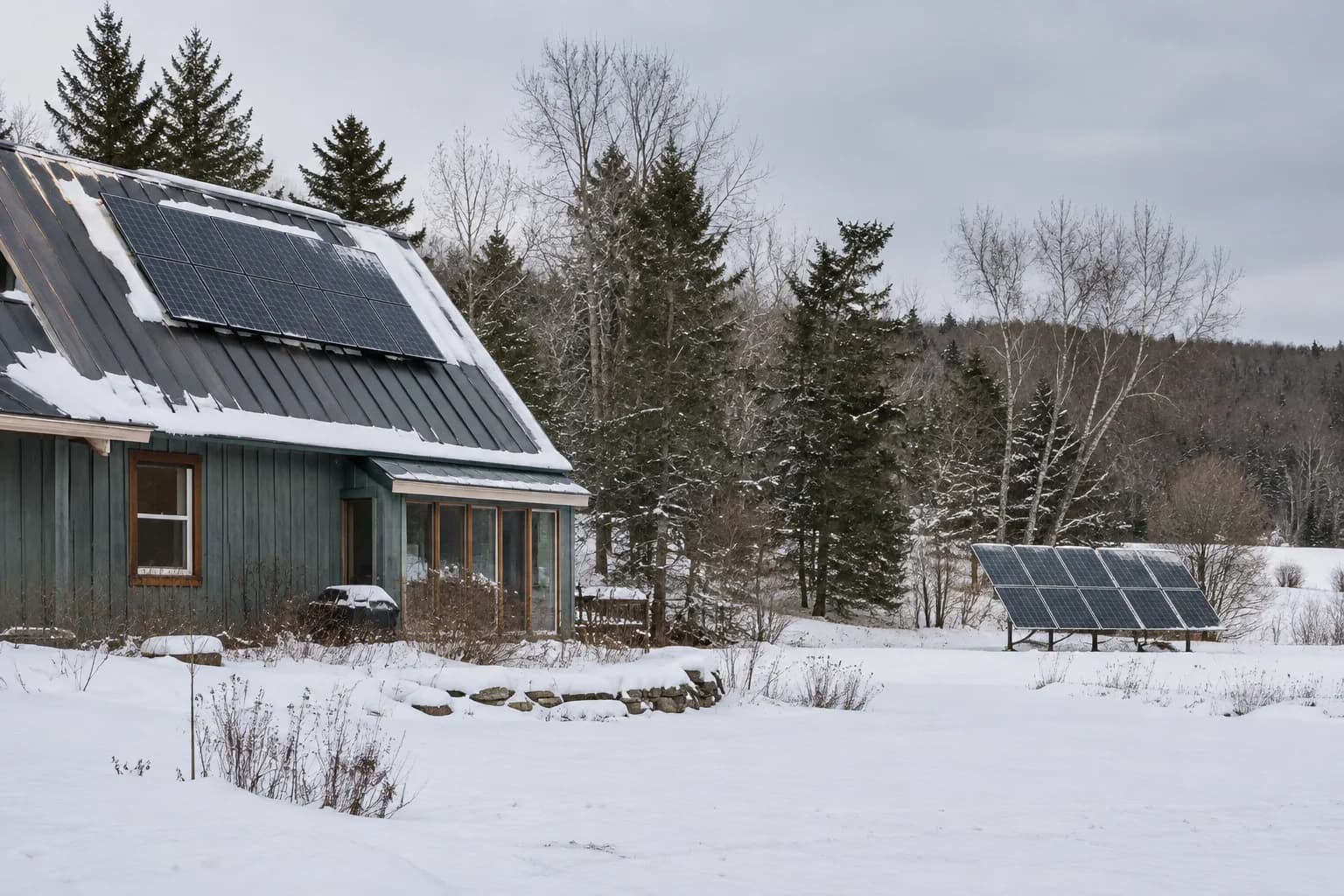 Roof or ground-mount solar in a snowy area: how to choose
