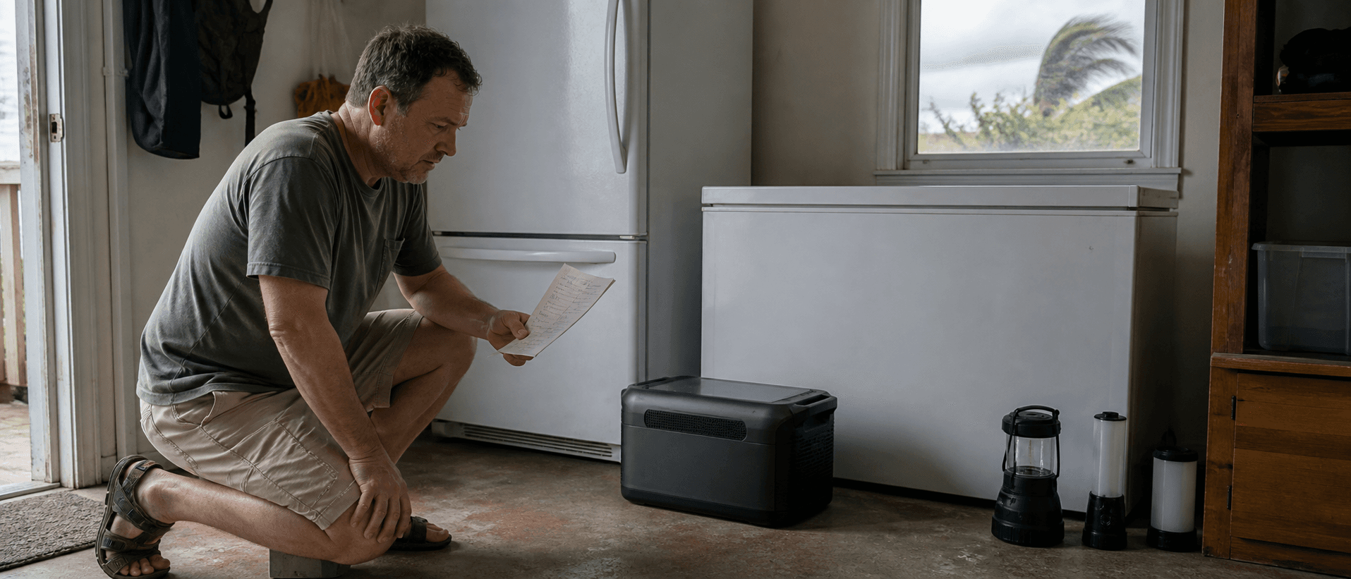 Can solar and battery backup last through a multi-day power outage?