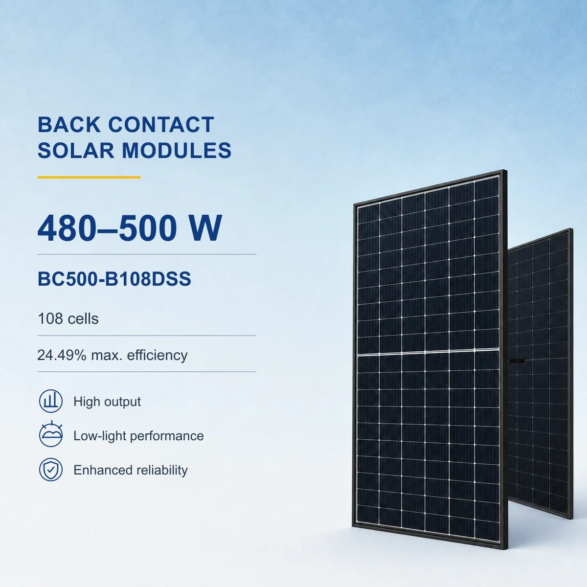 BC500-B108DSS Solar Module product image