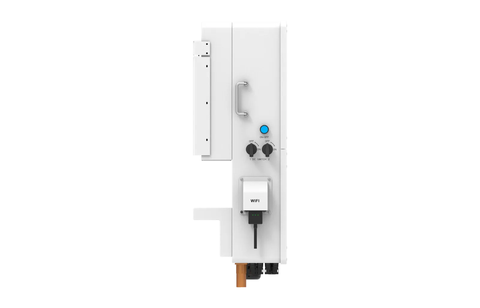 Max. charging/discharging current of 160A