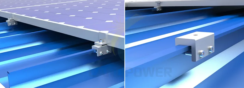 S5S Roof Clamp For Standing Metal Roof