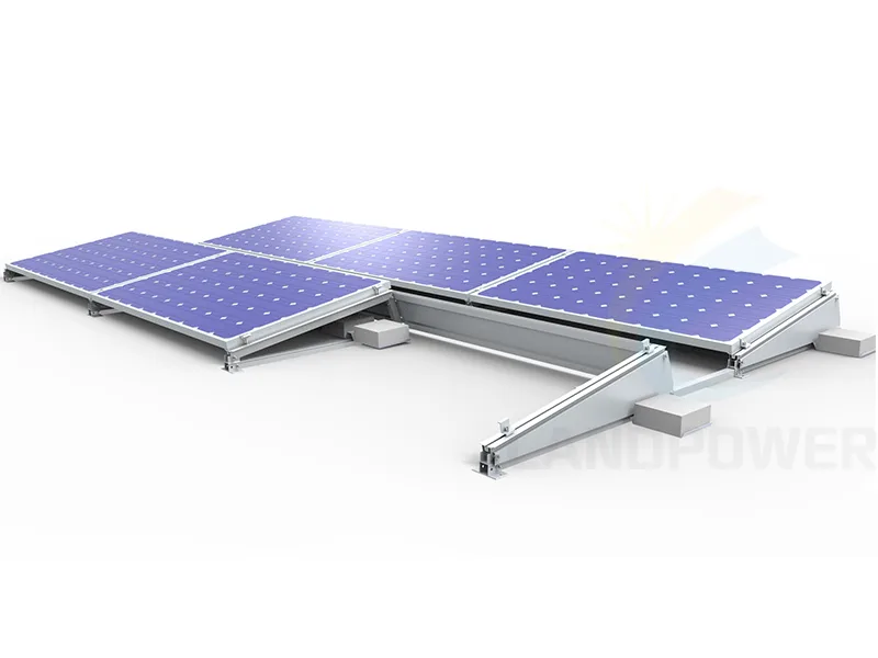 Ballasted Flat Roof Mounting Landscape