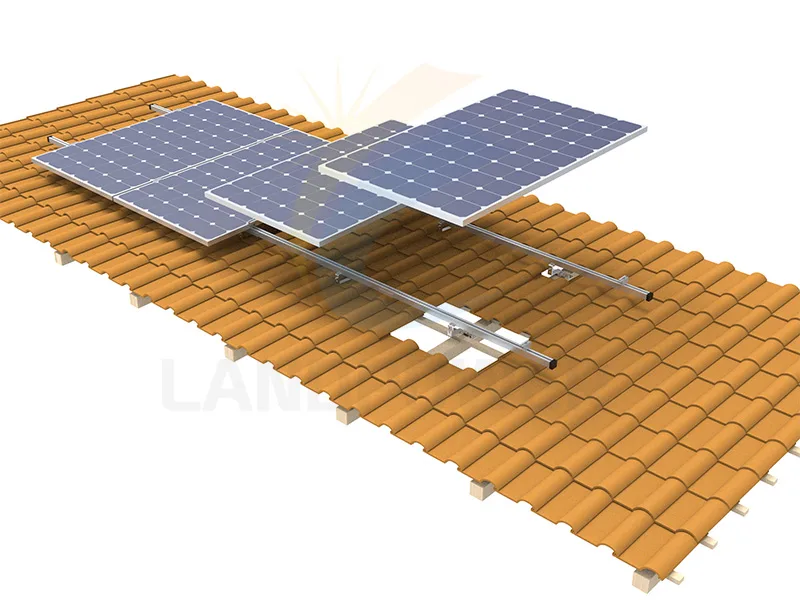 Tile Roof Mounting with 40*40 Rail