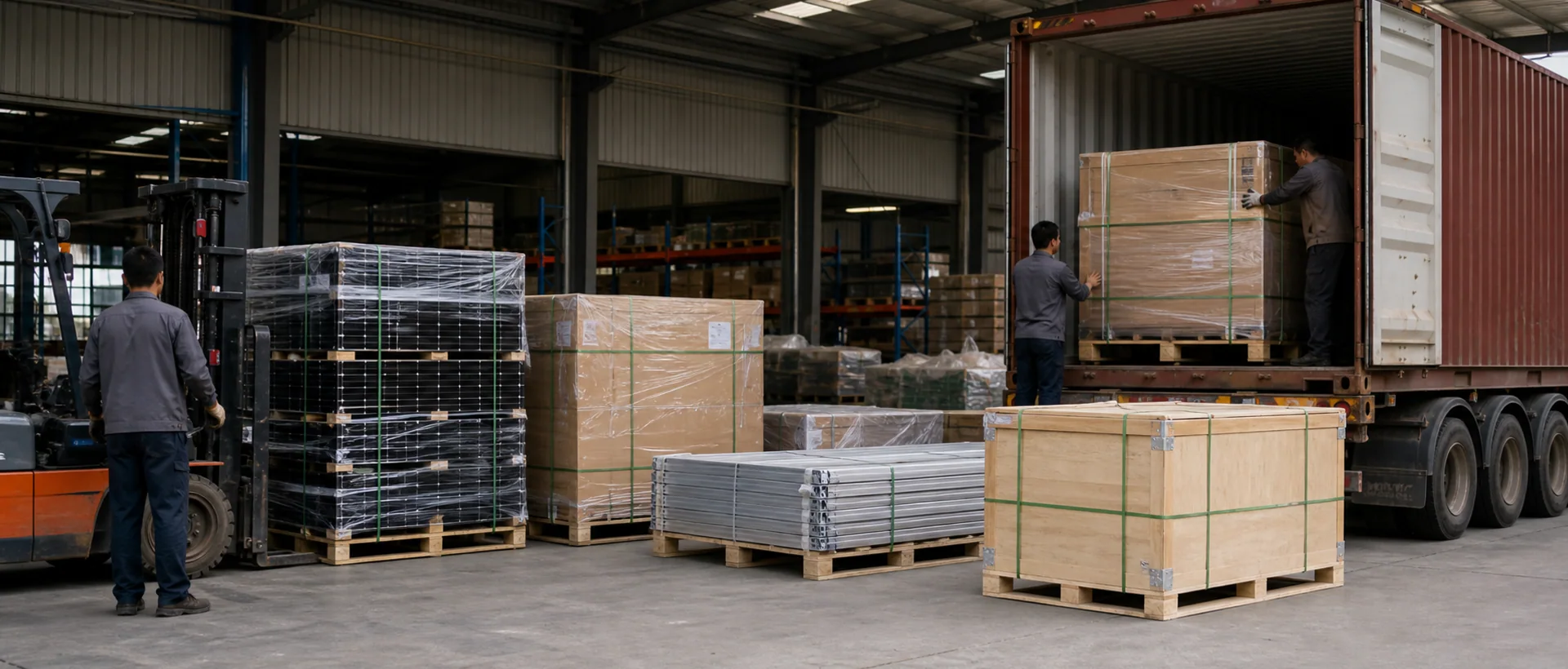 How to plan mixed-container solar shipments