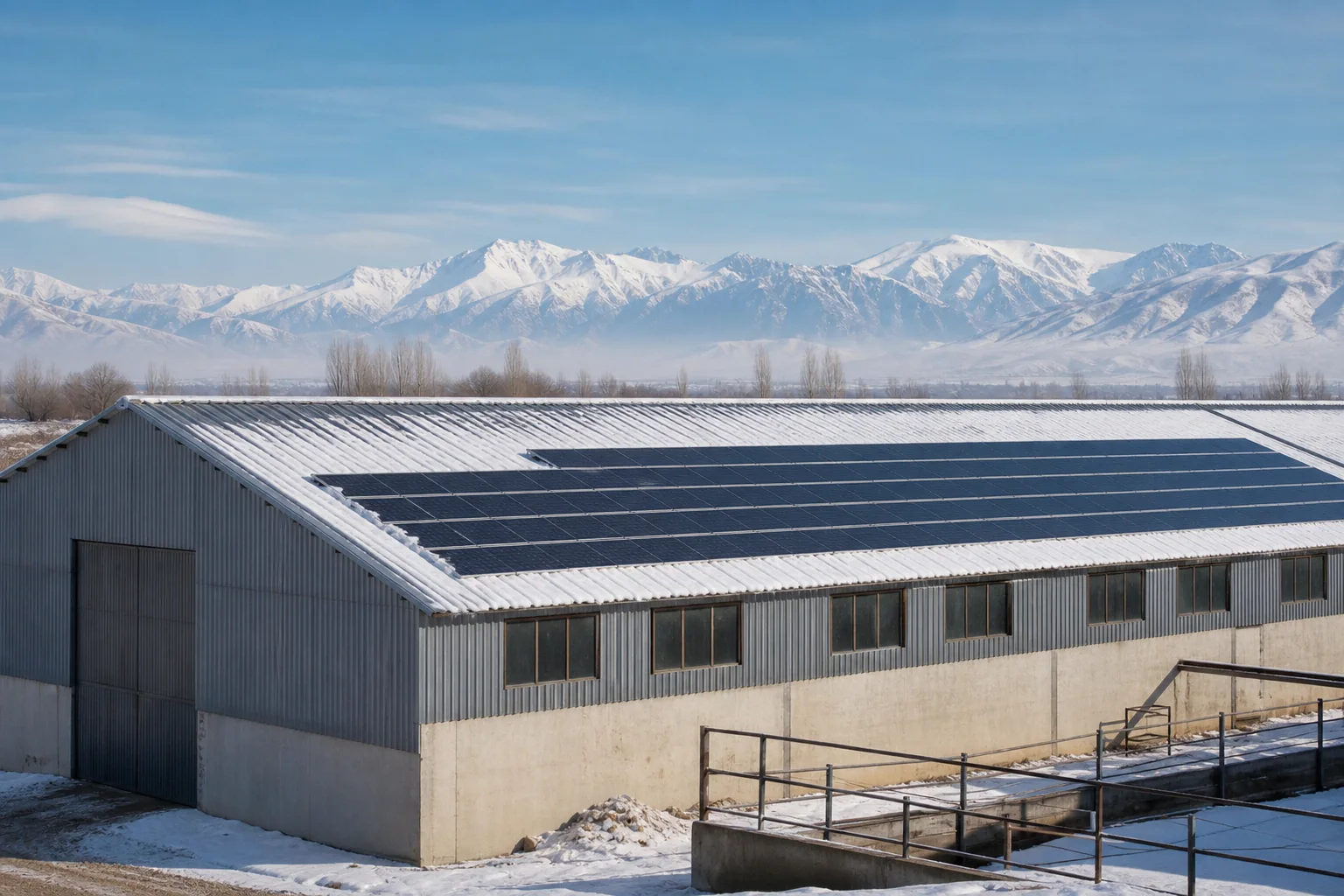 Cold-Climate Commercial Solar