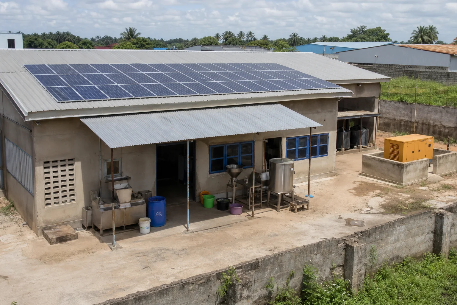Commercial Solar + Storage Hybrid