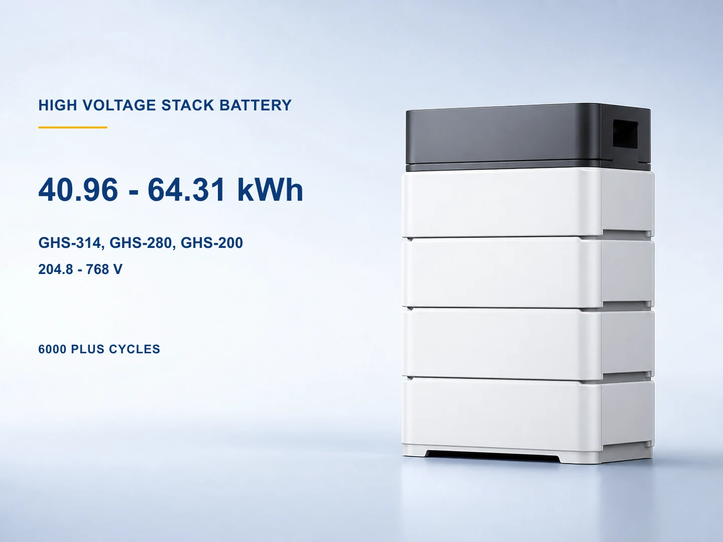 GHS-314 / GHS-280 / GHS-200 High-Voltage Stack LFP Battery product image