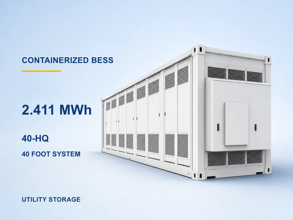 40-HQ 2.411MWh Containerized Energy Storage System product image